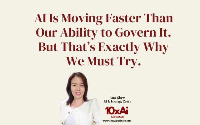 AI Is Moving Faster Than Governance — Why ASEAN Must Act Now